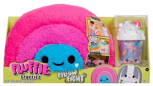 Изображение Набор игровой Флаффи стаффиз подушка радуга Альфа Груп Ко п/у, 1 шт