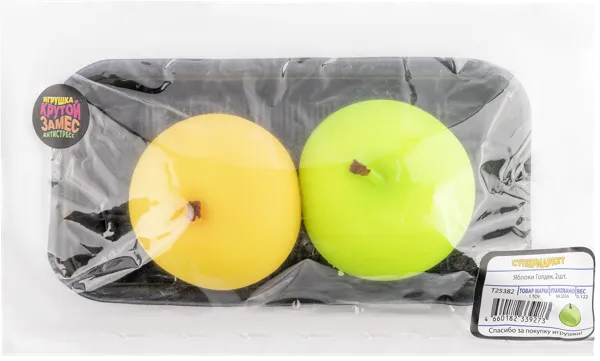 Изображение Игрушка антистресс 1Той крутой замес яблоко голден 1Той м/у, 1 шт