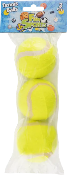 Изображение Мяч 6 см Купман большой теннис Купман Интернэшнл м/у, 3 шт