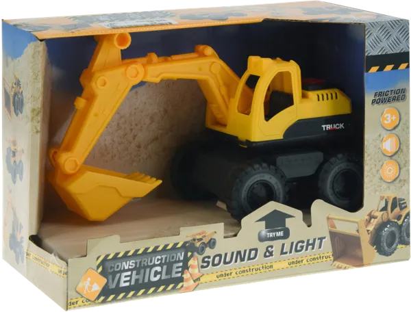 Изображение Машина 19 см Купман грузовик экскаватор Купман Интернэшнл к/у, 1 шт