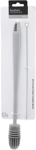 Изображение Щетка 33,5см для бутылок Купман серая Купман Интернэшнл к/у, 2 шт