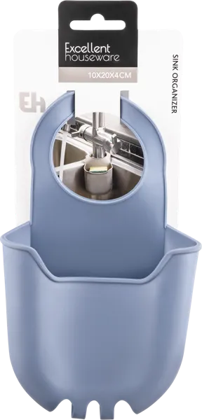 Изображение Органайзер для раковины Купман синий силикон Купман Интернэшнл , 1 шт