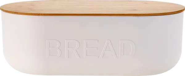 Изображение Хлебница 35см с крышкой Купман белая Купман Интернэшнл , 1 шт