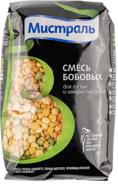 Изображение Смесь круп для супа Мистраль бобовые Мистраль Трейдинг м/у, 500 г