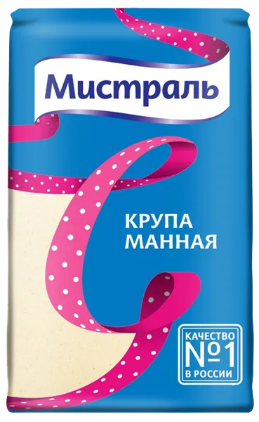 Изображение Крупа манная Мистраль Мистраль Трейдинг м/у, 800 г
