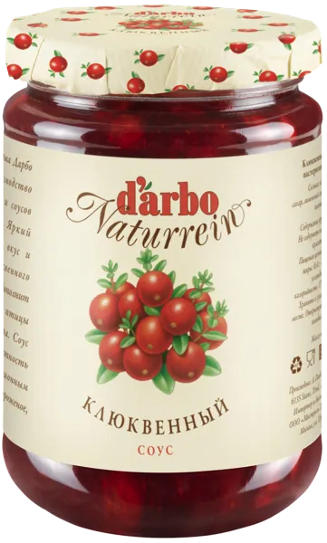 Изображение Соус к мясу Дарбо клюква А.Дарбо АГ с/б, 400 г
