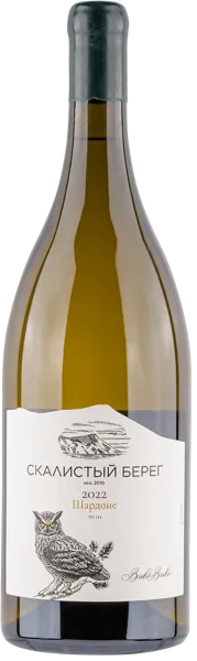 Изображение Вино белое сухое стиль №2 Шардоне ЗГУ скалистый берег Скалистый берег с/б, 1,5 л