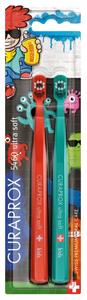 Изображение Зубная щетка детская с 4-12 Курапрокс граффити эдишн мягкая Кураден п/у, 2 шт