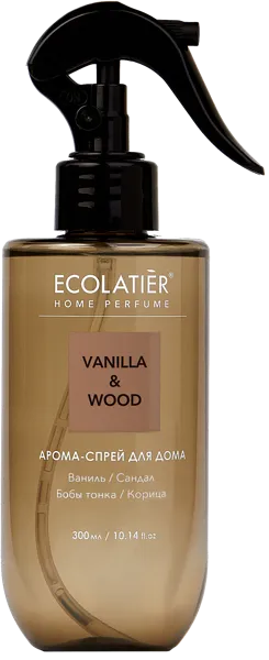 Изображение Освежитель воздуха Эколатье ваниль и дерево ЭкоЛаборатория п/у, 300 мл