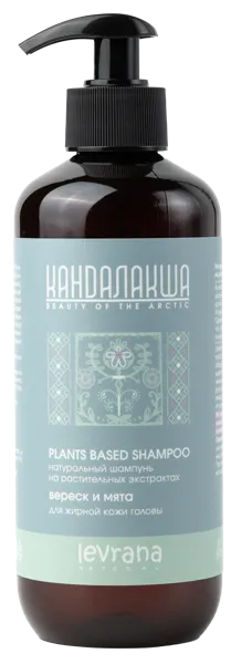 Изображение Шампунь для жирных волос Кандалакша БИО вереск и мята Леврана ООО п/у, 400 мл
