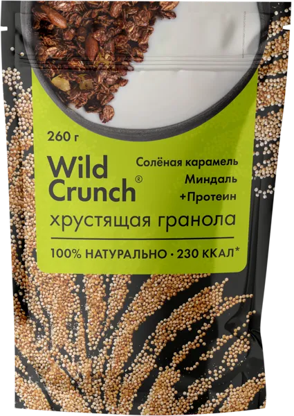 Изображение Гранола Гранола Лаб соленая карамель миндаль Гранола.Лаб м/у, 320 г