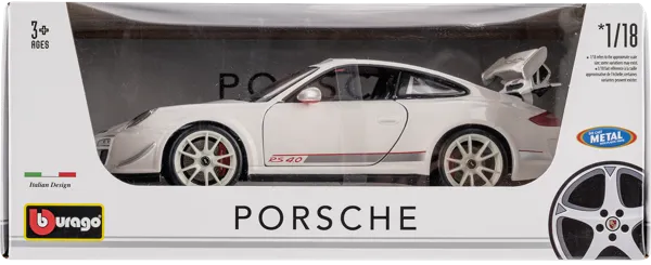 Изображение Машина 1:18 Ббураго порш gt3 rs Ббураго к/у, 1 шт