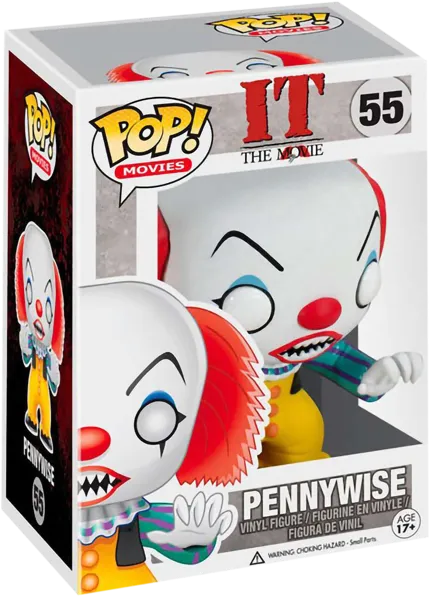 Изображение Фигурка 55 3+ Фанко поп кино пеннивайз  Фанко к/у, 1 шт