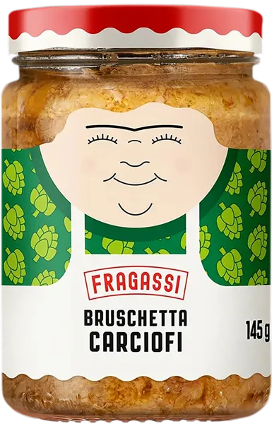 Изображение Соус для брускетты Фрагасси из Абруццо с артишоком Верде Абруццо с/б, 145 г
