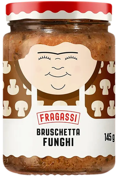 Изображение Соус для брускетты Фрагасси из Абруццо грибной Верде Абруццо с/б, 145 г