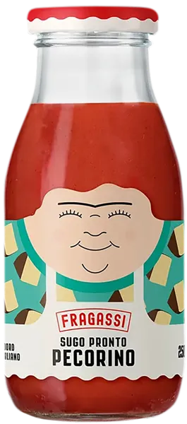 Изображение Соус томатный Фрагасси из Абруццо сыр пекорино Верде Абруццо с/б, 250 г