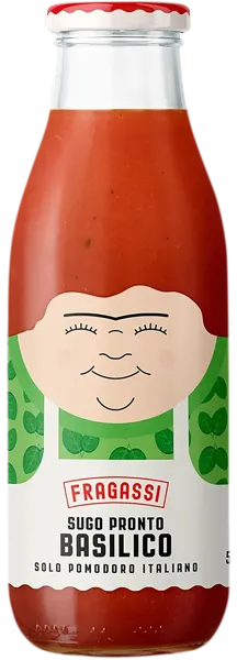 Изображение Соус томатный Фрагасси из Абруццо базилик Верде Абруццо с/б, 250 г
