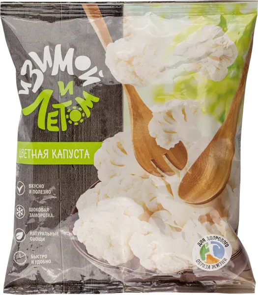 Изображение Овощи замороженные И Зимой и Летом цветная капуста Мир Заморозки м/у, 400 г