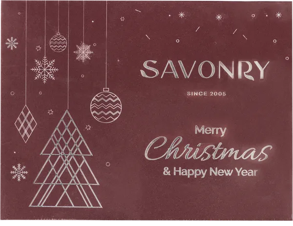 Изображение Набор подарочный Савонри новый год рождество пена и гель Савонри ООО к/у, 1 шт