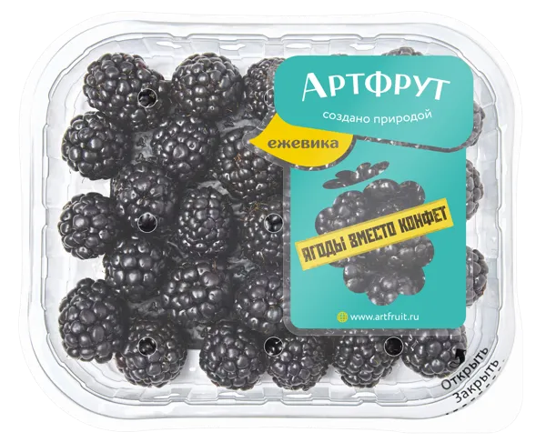 Изображение Ягода Артфрут ежевика  лоток, 170 г