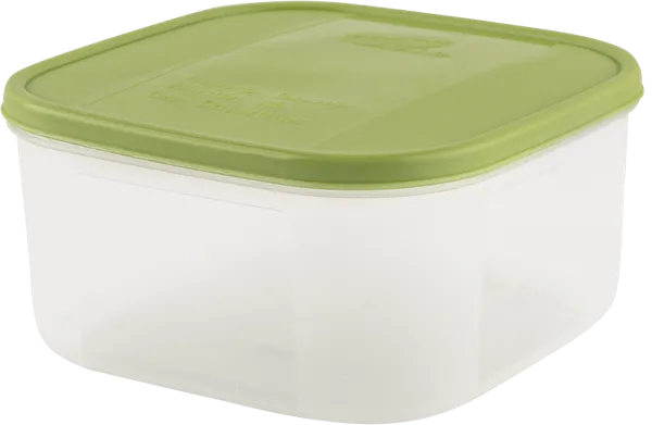 Изображение Контейнер 1,1л зеленый Хомвер верона квадратный Хомвер , 1 шт