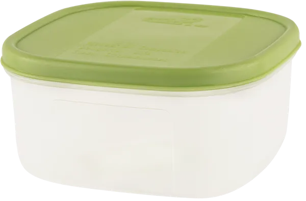 Изображение Контейнер 420мл зеленый Хомвер верона квадратный Хомвер , 1 шт