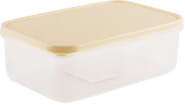 Изображение Контейнер 1л бежевый Хомвер модена прямоугольный Хомвер , 1 шт