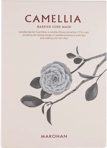Изображение Маска сияние для лица Марохан экстракт камелии Колмар Ко к/у, 10 шт