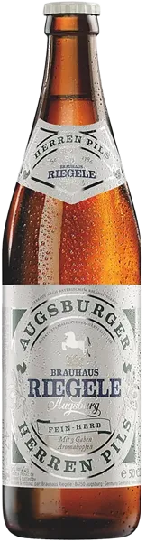 Изображение Пиво светлое Лагер 4,7% Ригеле Аугсбургер Херрен Пилс Ригеле с/б, 0,5 л