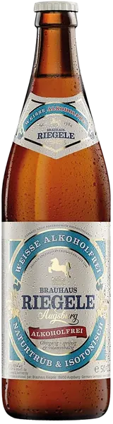 Изображение Пиво Безалкогольное 0,0% н/ф Ригеле Вайс алкоголфрай Ригеле с/б, 0,5 л