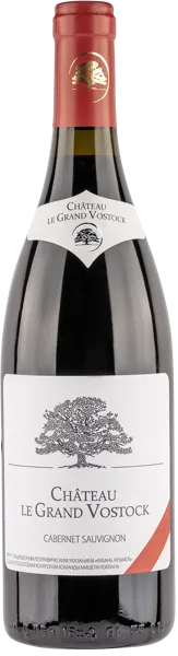 Изображение Вино красное сухое стиль №3 Каберне Совиньон ЗГУ шато ле гран восток Мистраль Вайн с/б, 0,75 л