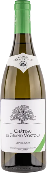 Изображение Вино белое сухое стиль №2 Шардоне ЗГУ шато ле гран восток Мистраль Вайн с/б, 0,75 л
