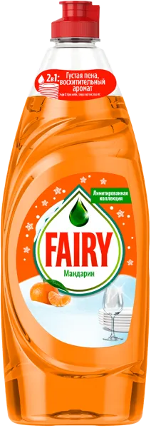 Изображение Средство для мытья посуды Фейри мандарин Проктер Энд Гэмбл п/у, 650 мл