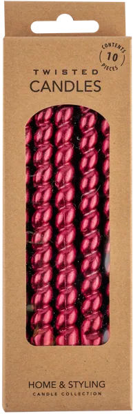 Изображение Свечи 17см для торта Купман спираль цветные в асс Купман Интернэшнл к/у, 10 шт