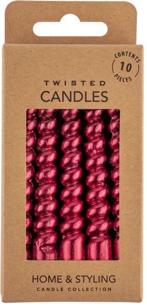 Изображение Свечи 10см для торта Купман спираль цветные в асс Купман Интернэшнл к/у, 20 шт