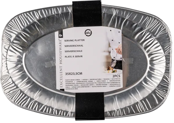 Изображение Форма 35*23,5см для запекания Купман алюминиевая Купман Интернэшнл , 2 шт