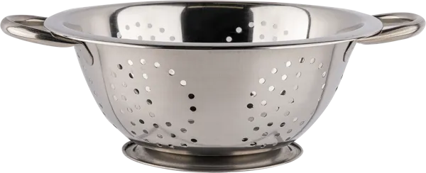 Изображение Дуршлаг 24см с ручками Купман нерж сталь на подставке Купман Интернэшнл , 1 шт