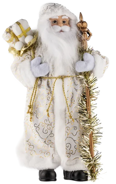 Изображение Дед мороз 45см Купман с посохом в ассортименте Купман Интернэшнл , 1 шт