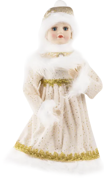 Изображение Снегурочка 37см Купман с шаром с ассортименте Купман Интернэшнл , 1 шт