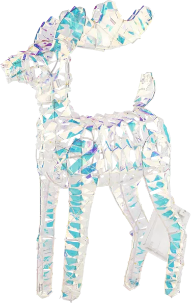 Изображение Светильник 37см на батарейках Купман олень теплый свет Купман Интернэшнл , 1 шт