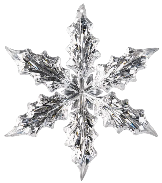 Изображение Елочное украшение 12см пластик Купман звезда серебро в асс Купман Интернэшнл , 1 шт