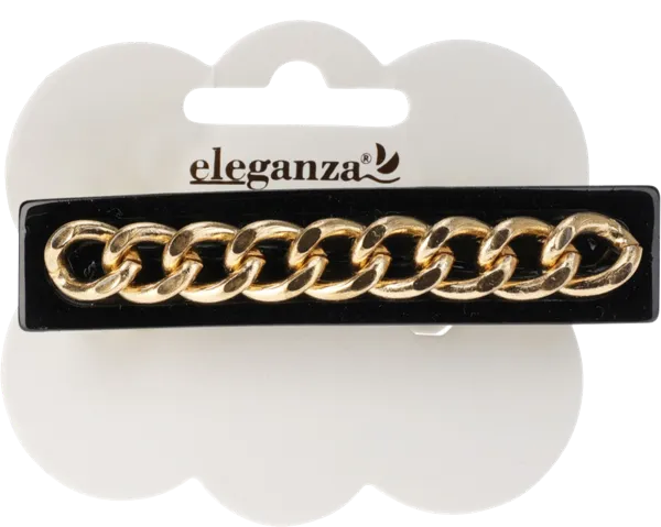 Изображение Заколка для волос Элеганза с цепочкой Купман Интернэшнл к/у, 1 шт