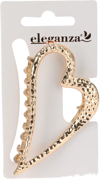 Изображение Заколка для волос Элеганза сердце Купман Интернэшнл к/у, 1 шт