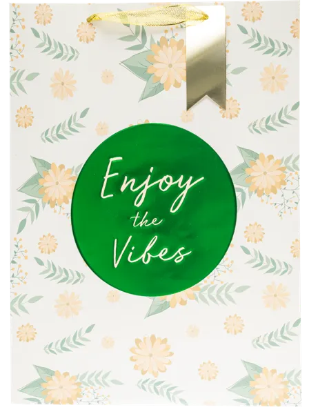 Изображение Пакет 30*40см подарочный Купман новогодний зеленый в асс Купман Интернэшнл , 1 шт