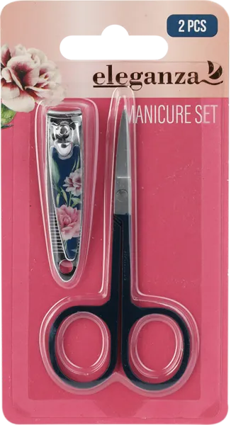 Изображение Набор для маникюра Элеганза цветочный принт 2пр Купман Интернэшнл м/у, 1 шт