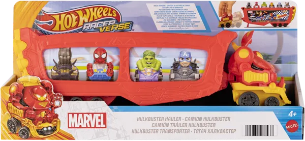 Изображение Машина 1:64 Хот вилс автовоз железн человека Маттэл к/у, 1 шт