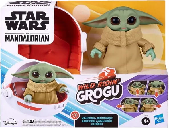 Изображение Фигурка звук Звездные войны малыш грогу и его люлька Хасбро к/у, 1 шт