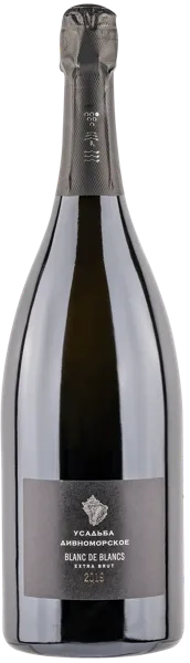 Изображение Вино игристое белое брют усадьба дивноморское ЗНМП блан де блан Дивноморье п/у, 1,5 л