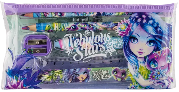 Изображение Набор канцелярский Небулус Старс Спейс 6 предметов ТвинТим Эдженси м/у, 1 шт