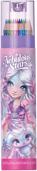 Изображение Карандаши цветные Небулус Старс Эстрелия ТвинТим Эдженси п/у, 18 шт